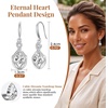 CDE Infinity Teardrop Dangle Earrings Trendy Jewelry Gifts for Women